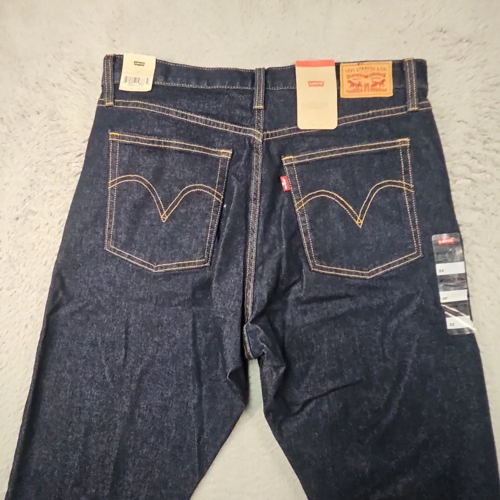 Levis Wedgie Fit Jeans Womens 32 Blue High Rise Denim Heritage Dark Wash Preppy